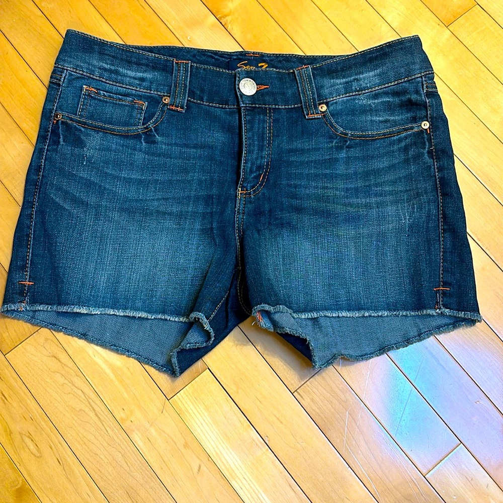EUC Seven Jean Cut Off Shorts